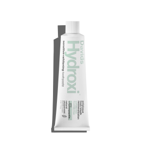 Davids Hydroxi™ sensitive+whitening nano hydroxyapatite premium toothpaste / peppermint