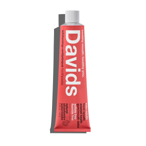 Davids kids + adults premium toothpaste  /  strawberry watermelon